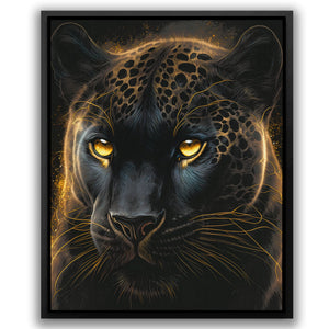 Glowing Panther - Luxury Wall Art