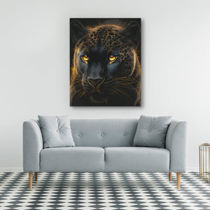 Glowing Panther - Luxury Wall Art