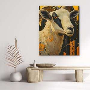 Goat of Mischief - Luxury Wall Art