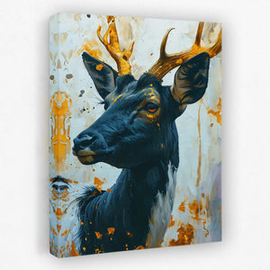 Godly Deer - Luxury Wall Art