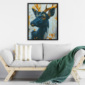 Godly Deer - Luxury Wall Art