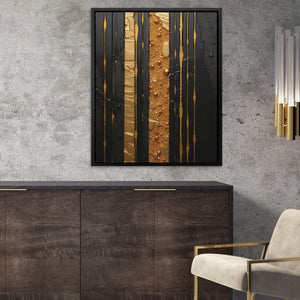 Gold Beam - Luxury Wall Art