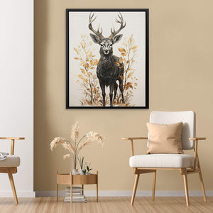 Gold Buck - Luxury Wall Art
