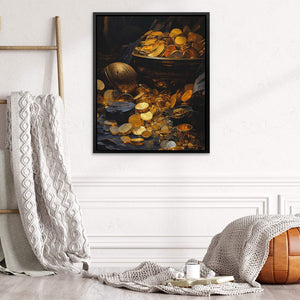 Gold Doubloons - Luxury Wall Art