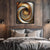 Gold Onyx Loop - Luxury Wall Art