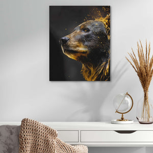 Golden Bear - Luxury Wall Art