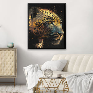 Golden Cheetah - Luxury Wall Art