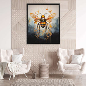 Golden Drone - Luxury Wall Art