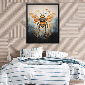 Golden Drone - Luxury Wall Art