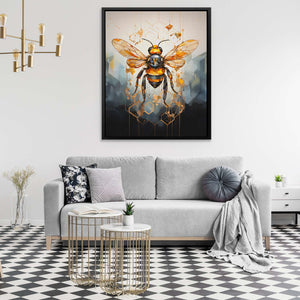 Golden Drone - Luxury Wall Art