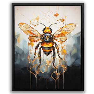 Golden Drone - Luxury Wall Art