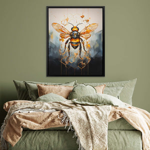 Golden Drone - Luxury Wall Art