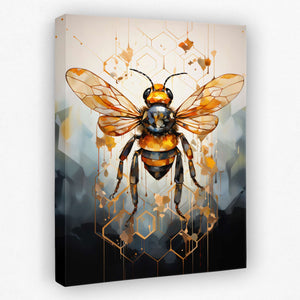 Golden Drone - Luxury Wall Art