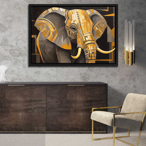 Golden Elephant - Luxury Wall Art