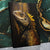 Golden Iguana - Luxury Wall Art