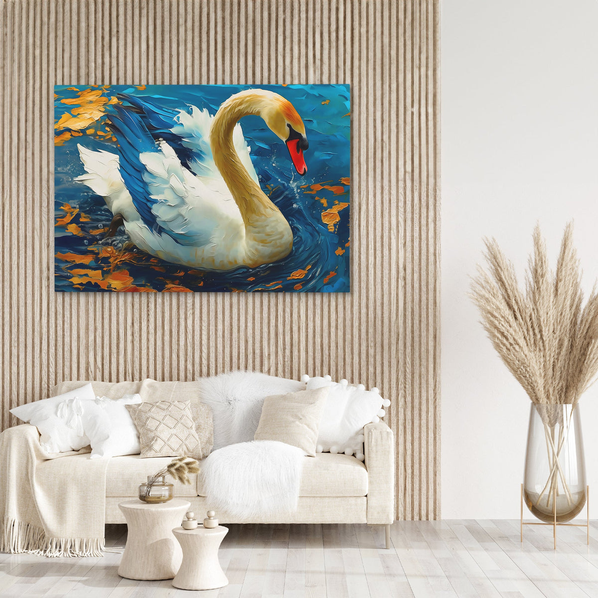 Goose on the Lake - Luxury Wall Art
