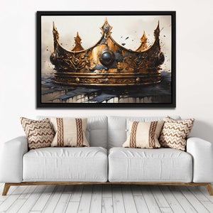 Gothic Gold - Luxury Wall Art - canvas print