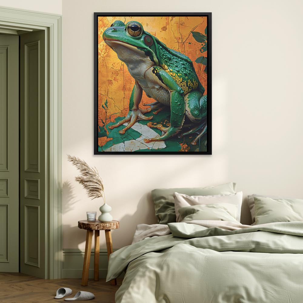 Green Frog - Luxury Wall Art