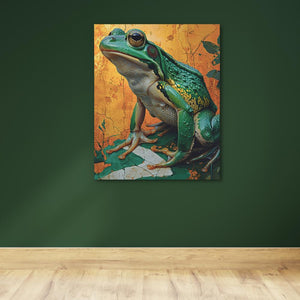 Green Frog - Luxury Wall Art