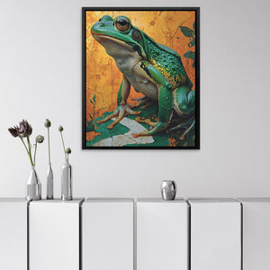 Green Frog - Luxury Wall Art