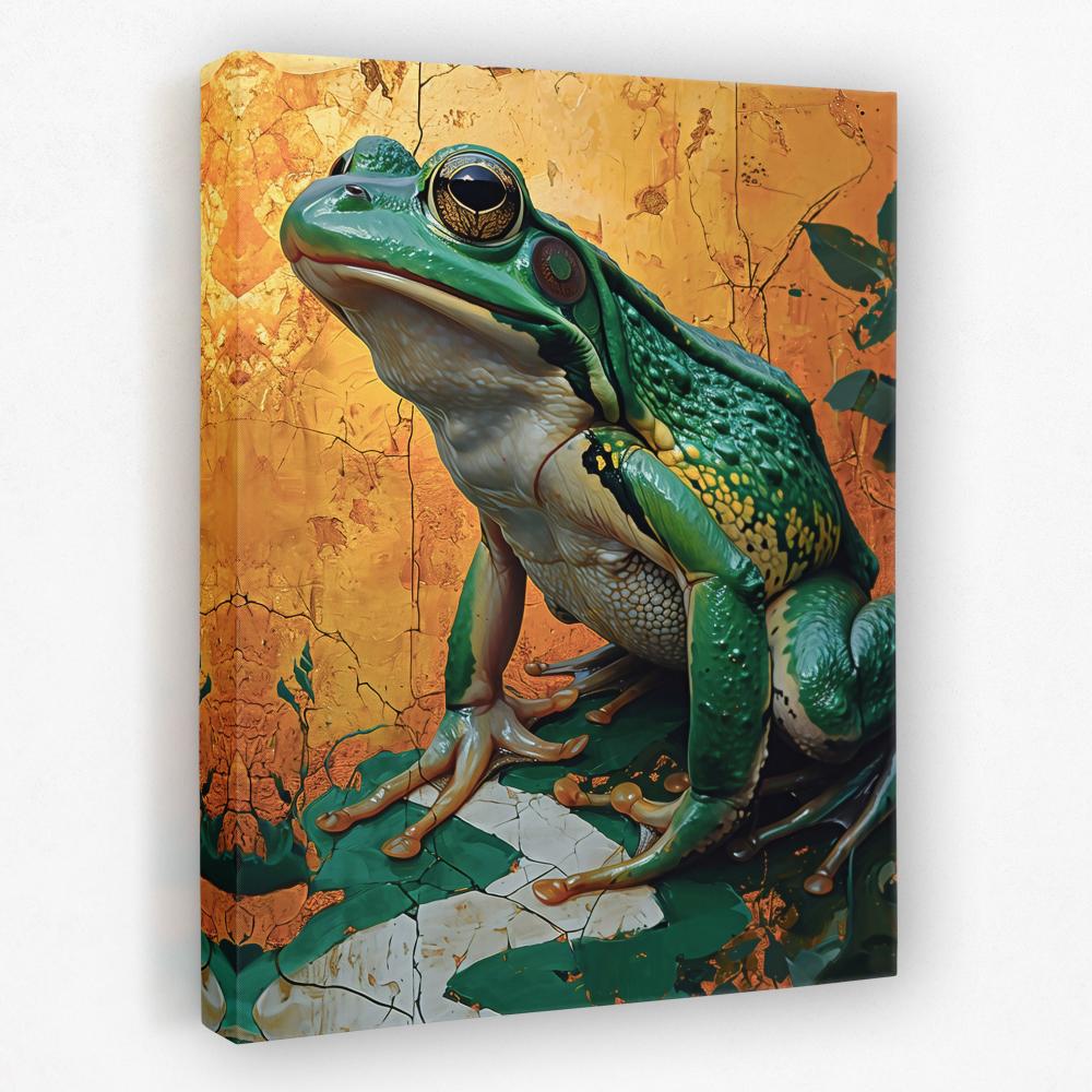 Green Frog - Luxury Wall Art