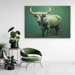 Green Ox - Luxury Wall Art