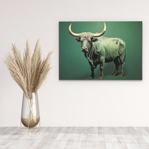 Green Ox - Luxury Wall Art