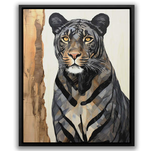 Grey Tiger - Luxury Wall Art