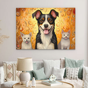 Happy Dogs - Luxury Wall Art