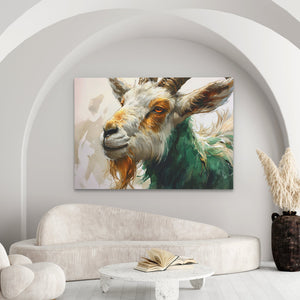 Happy Goat - Luxury Wall Art