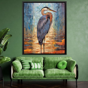 Harmony in Blue - Luxury Wall Art - Canvas Print