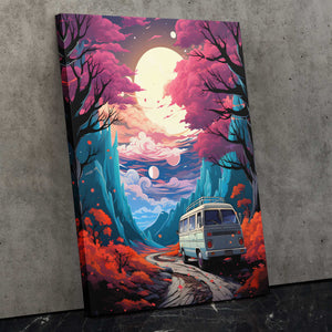 Hazy Horizon - Luxury Wall Art - Canvas Print