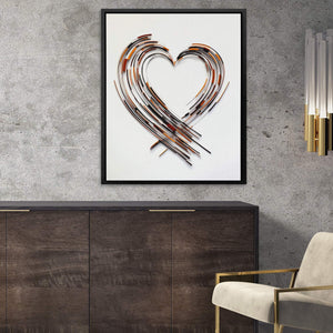 Heart Strokes - Luxury Wall Art