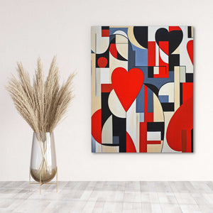 Hearts of Love - Luxury Wall Art