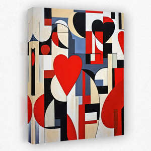 Hearts of Love - Luxury Wall Art
