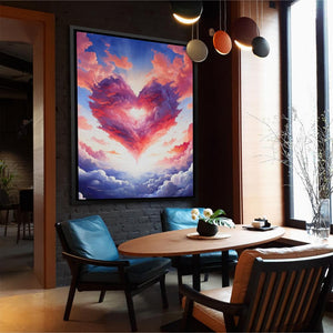 Heavenly Heart - Luxury Wall Art