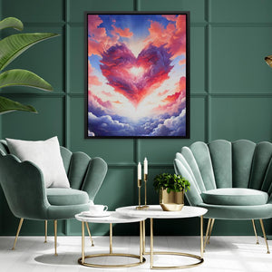 Heavenly Heart - Luxury Wall Art