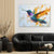 Hummingbird Fluttering - Luxury Wall Art