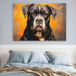 Hungry Boxer - Luxury Wall Art