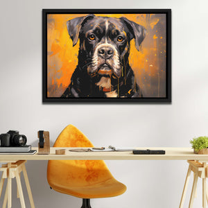 Hungry Boxer - Luxury Wall Art