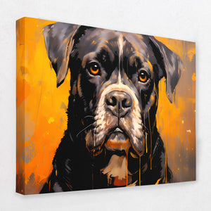 Hungry Boxer - Luxury Wall Art