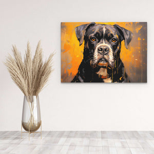 Hungry Boxer - Luxury Wall Art