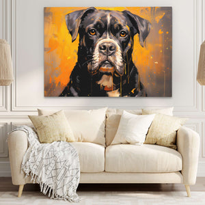 Hungry Boxer - Luxury Wall Art