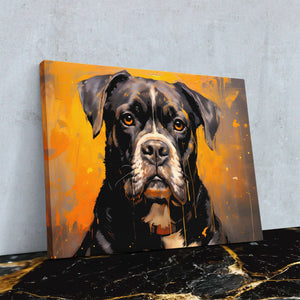 Hungry Boxer - Luxury Wall Art