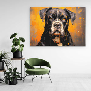 Hungry Boxer - Luxury Wall Art