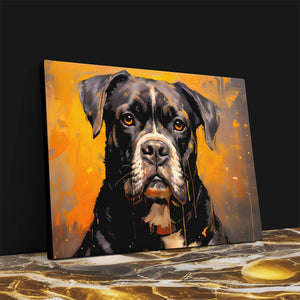 Hungry Boxer - Luxury Wall Art