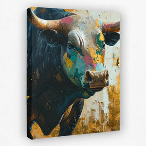 Hungry Bull - Luxury Wall Art