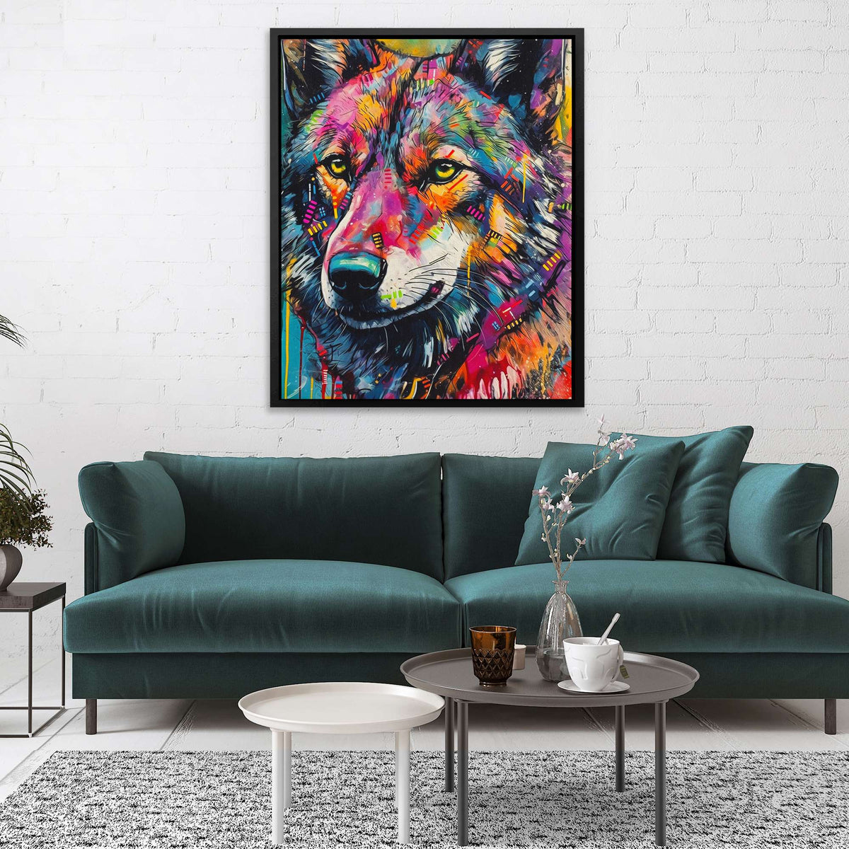 Hype Wolf - Luxury Wall Art