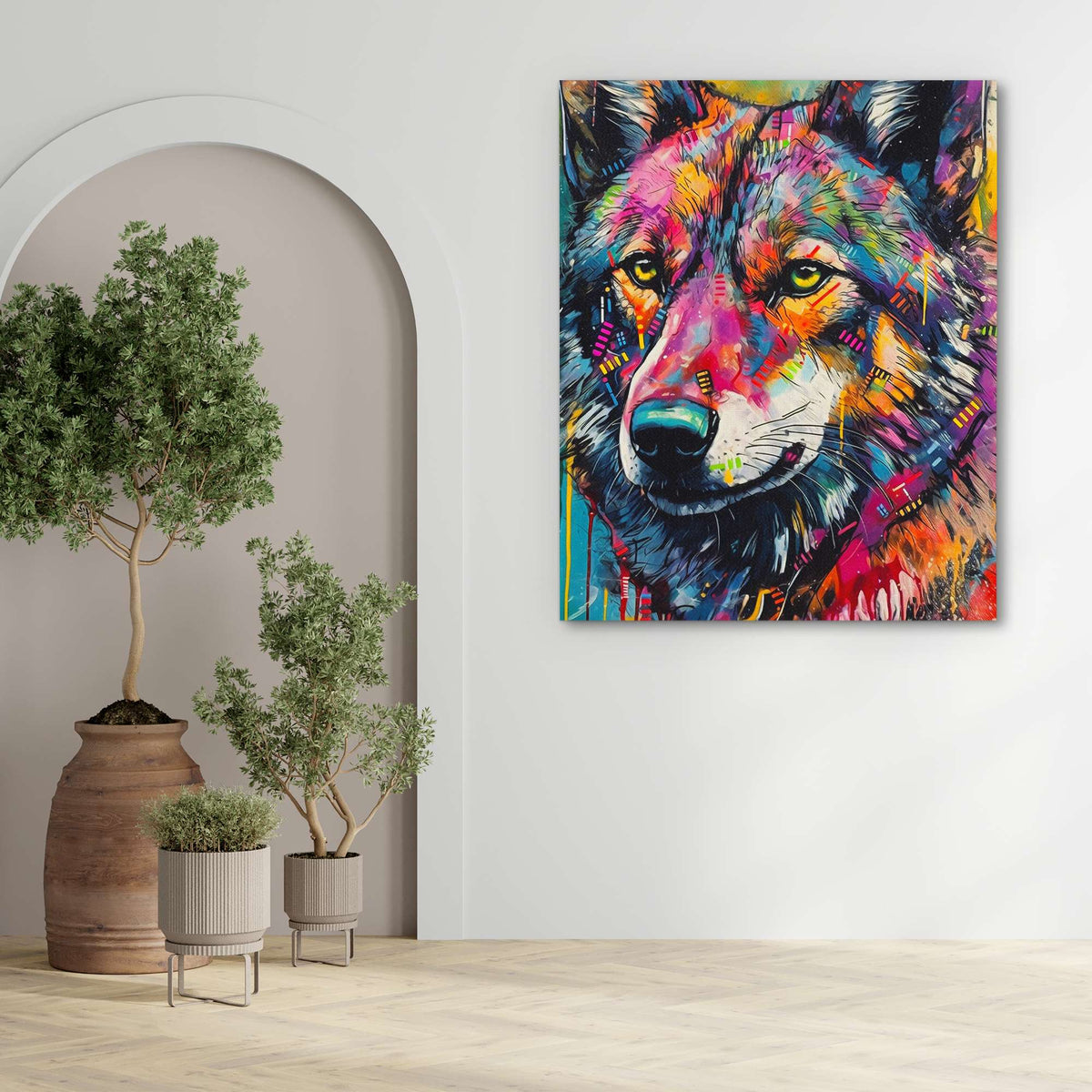 Hype Wolf - Luxury Wall Art