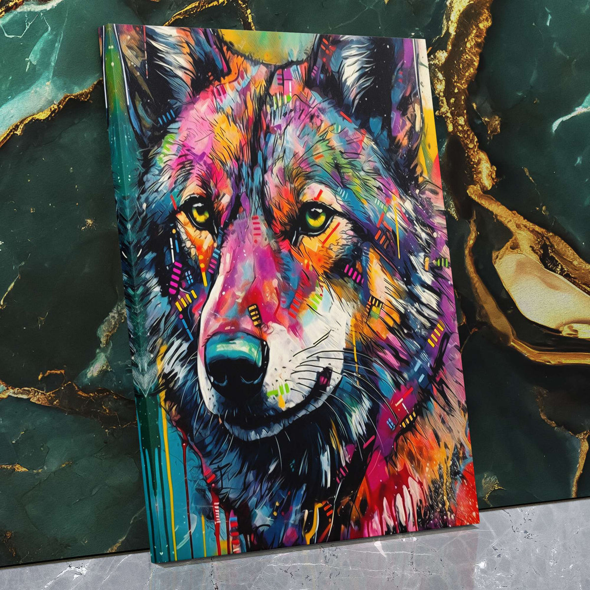 Hype Wolf - Luxury Wall Art